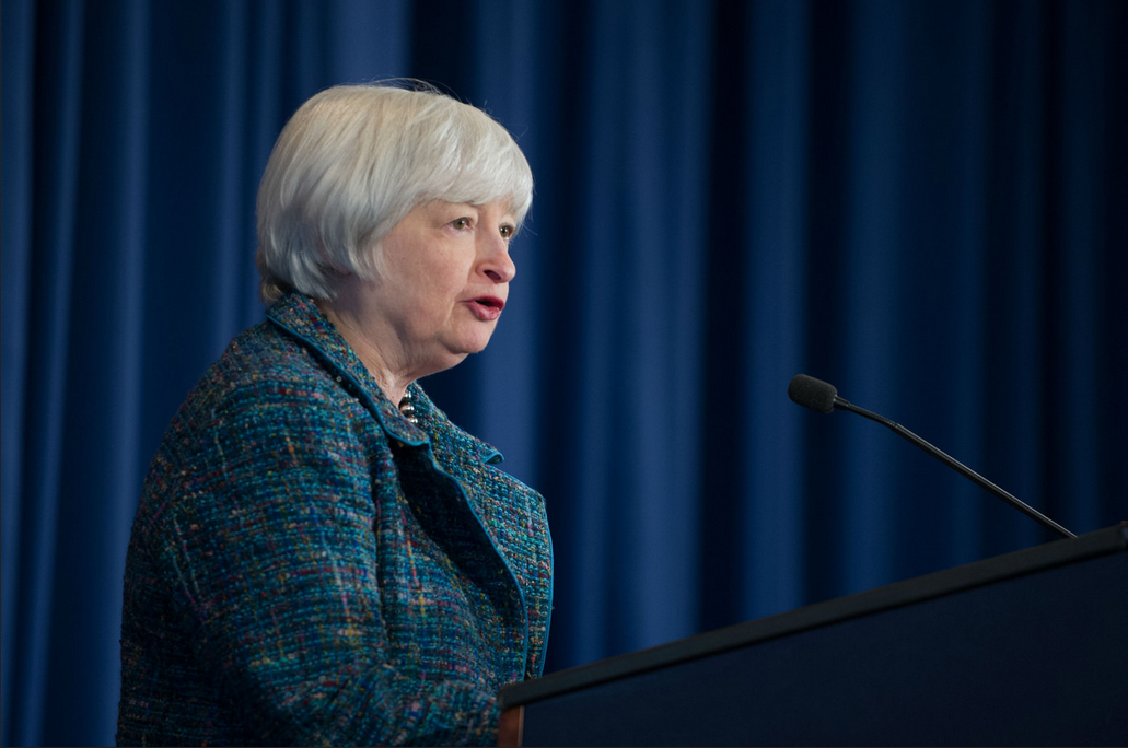 Image of Chair Yellen at the Podium