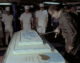 SecDef Brown celebrates Naval History