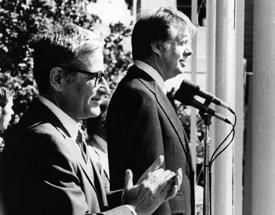 SecDef Brown at the White House