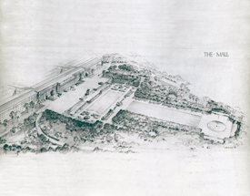 Artist's Sketch of the Pentagon