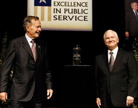 Gates receives award for Excellence in Public Service