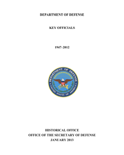 DoD Key Officials Thumbnail