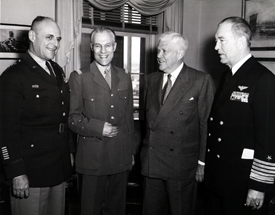 SecDef Wilson and military service chiefs